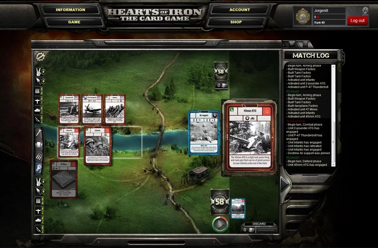 Изображение игры: Hearts of Iron: The Card Game