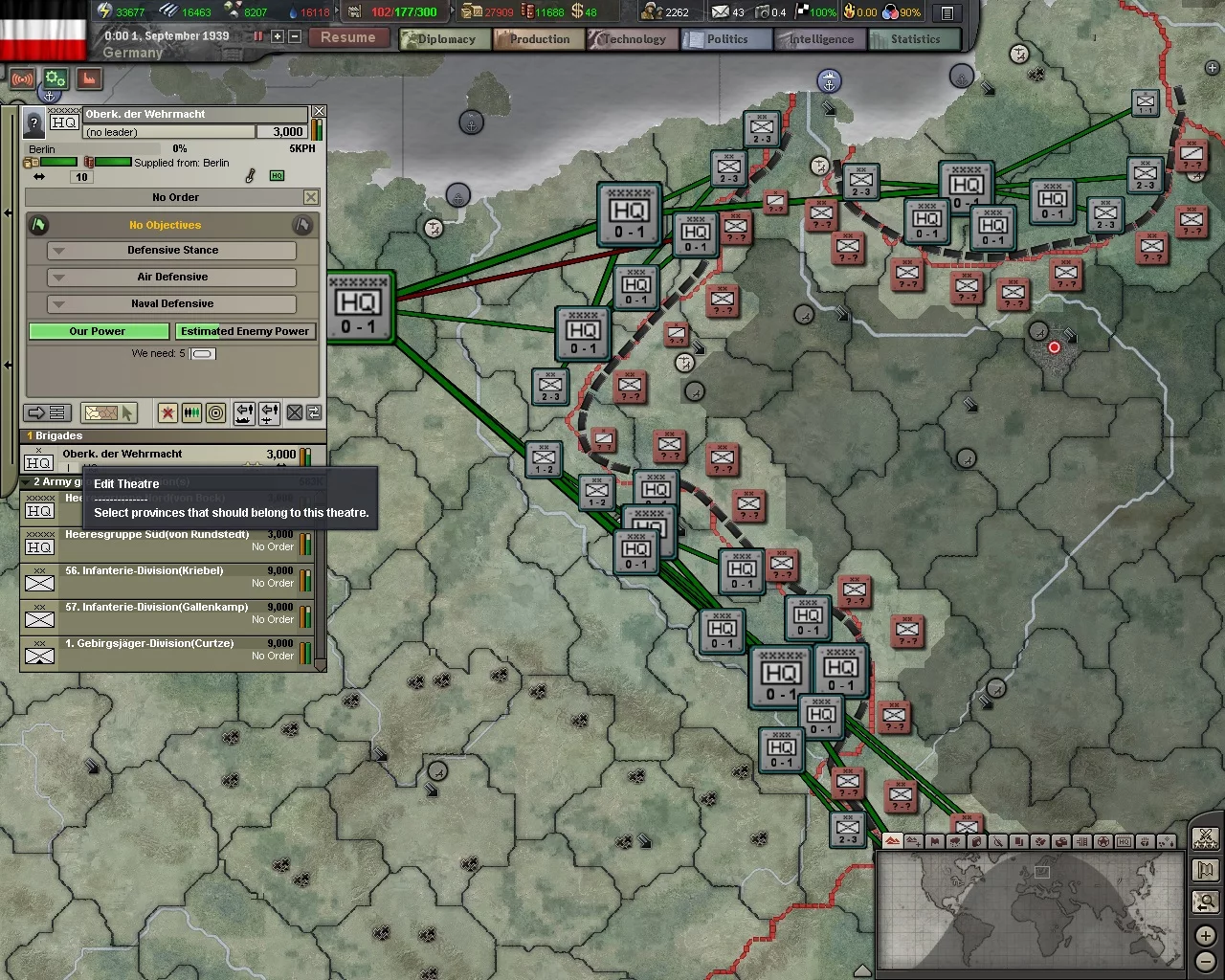Изображение игры: Hearts of Iron III: For the Motherland