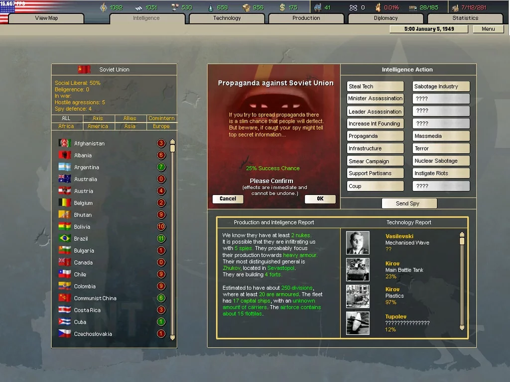 Изображение игры: Hearts of Iron II: Doomsday