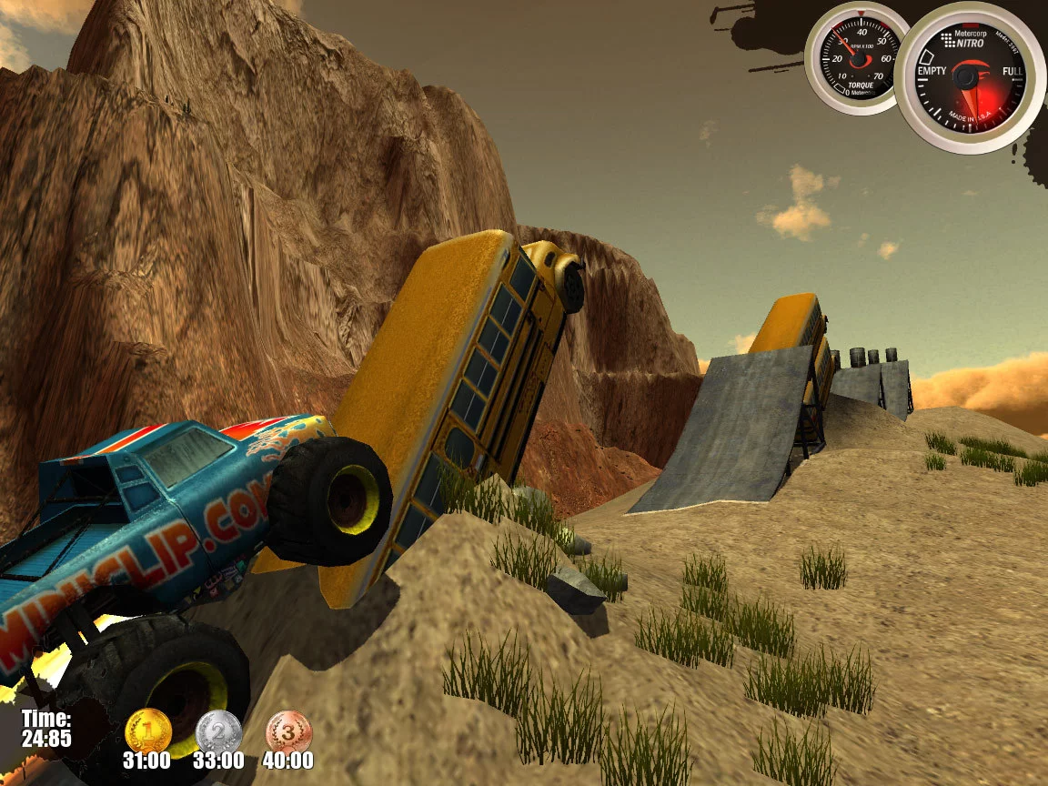 Изображение игры: Monster Trucks Nitro