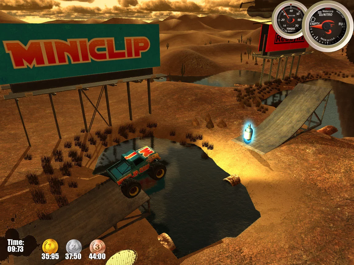 Изображение игры: Monster Trucks Nitro