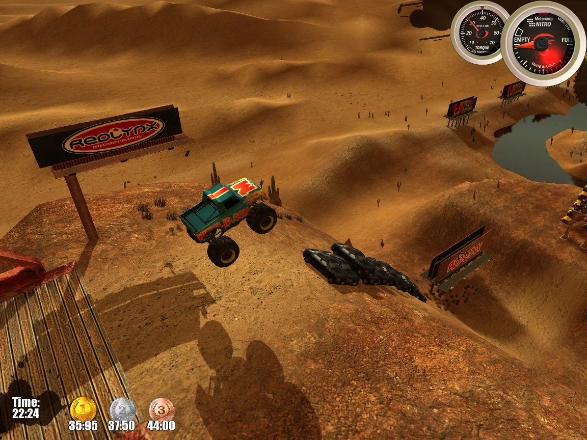 Изображение игры: Monster Trucks Nitro