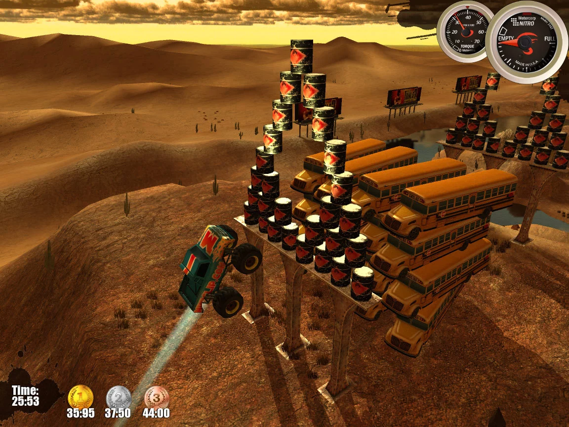 Изображение игры: Monster Trucks Nitro