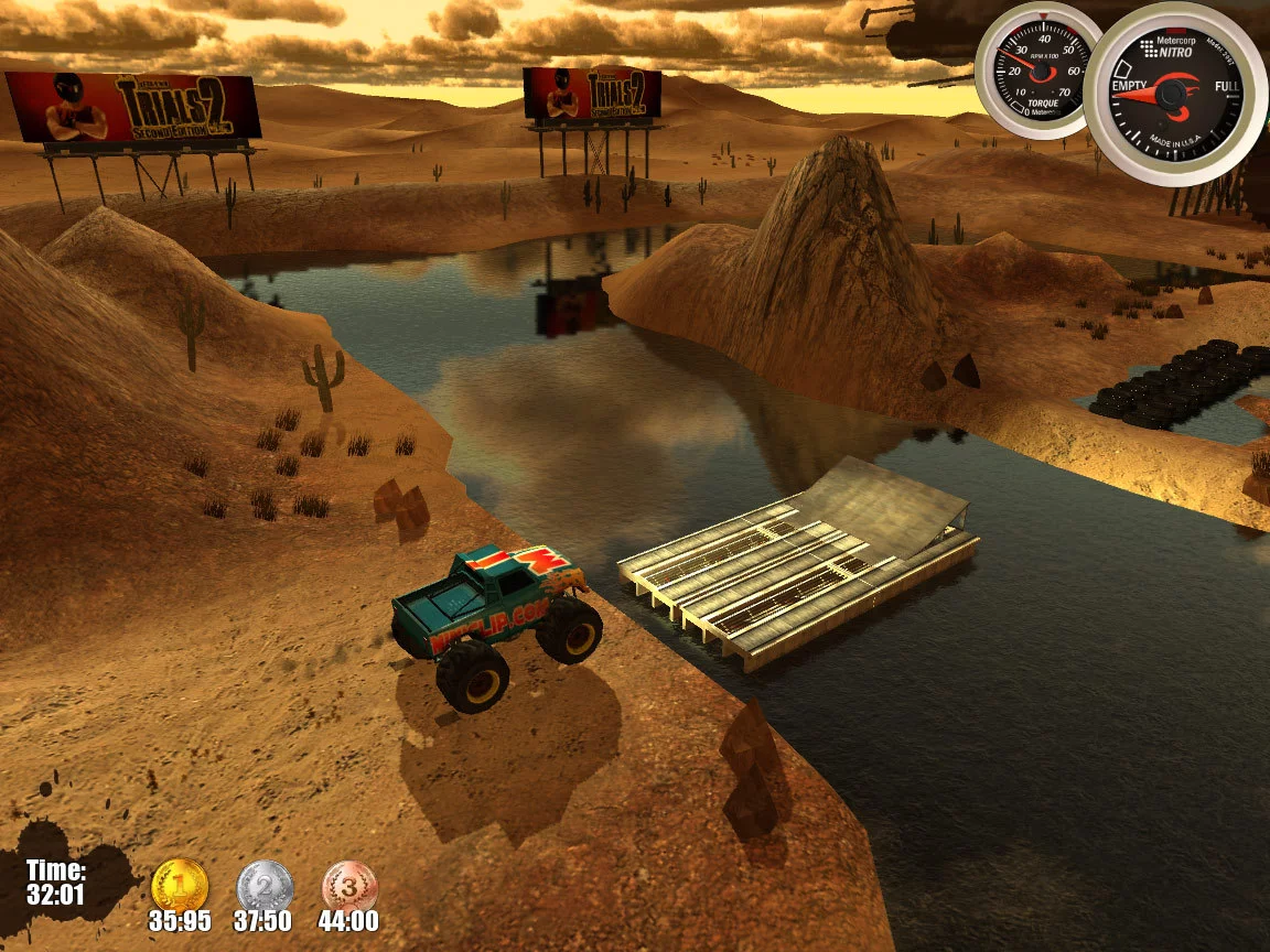 Изображение игры: Monster Trucks Nitro