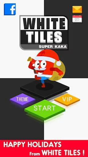 Изображение игры: White Tiles: Super Kaka
