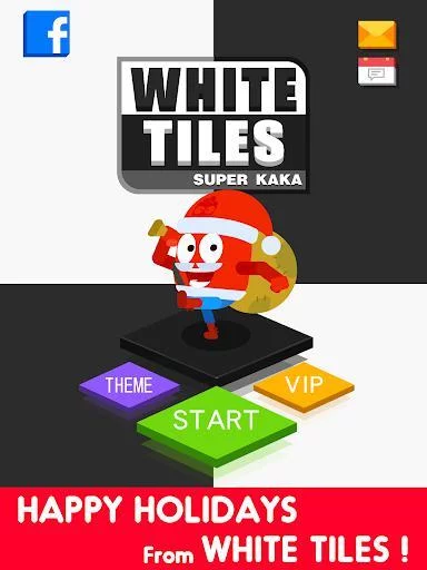 Изображение игры: White Tiles: Super Kaka