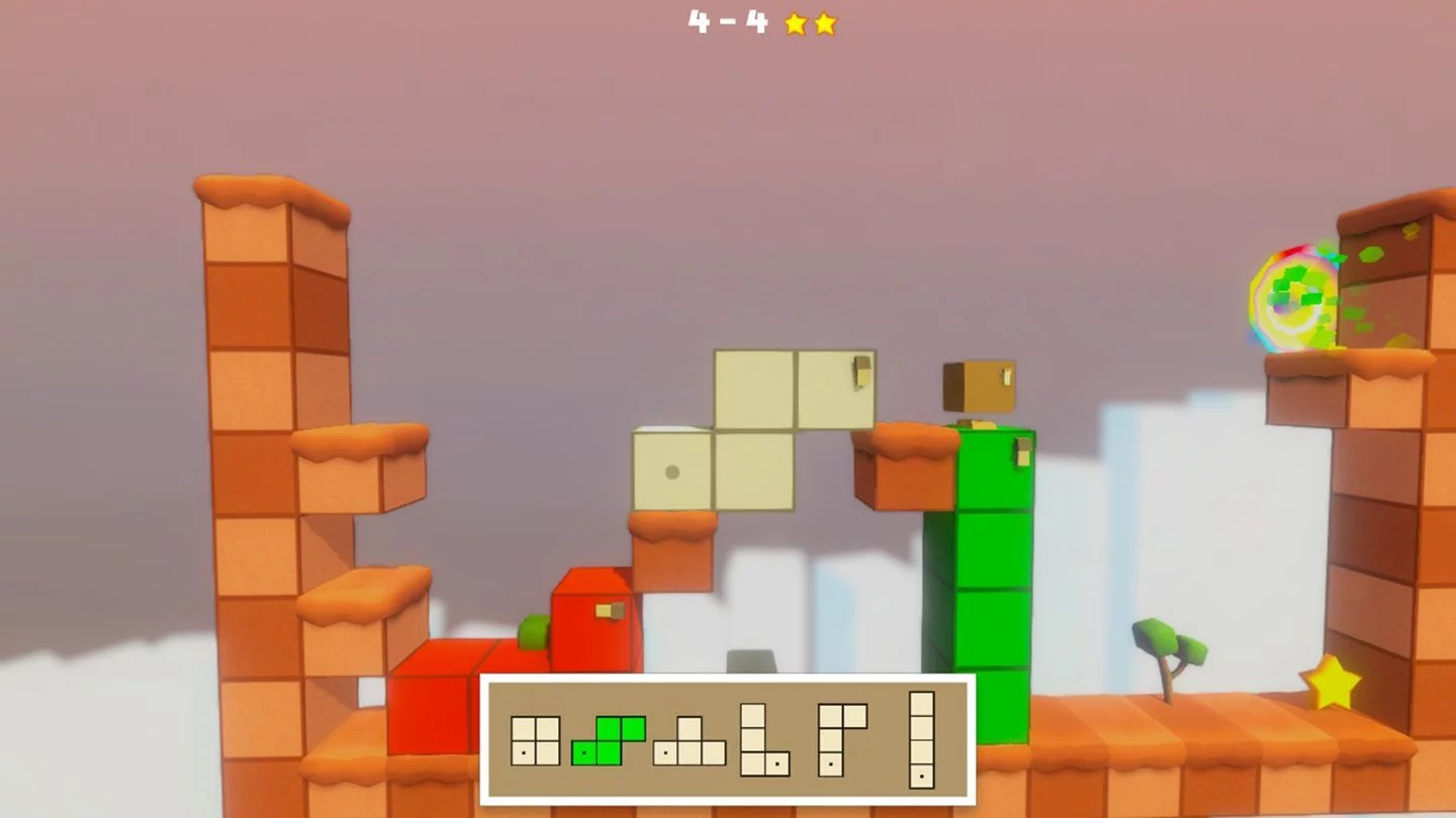Изображение игры: TETRA's Escape