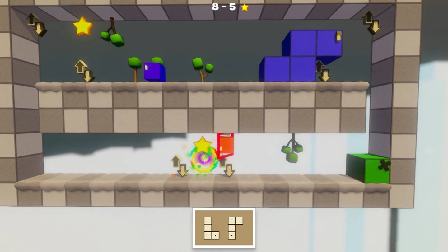 Изображение игры: TETRA's Escape