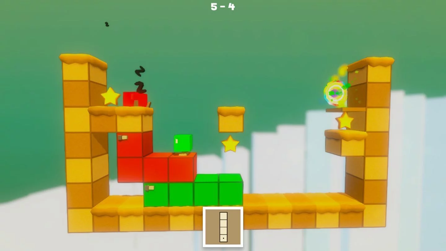 Изображение игры: TETRA's Escape