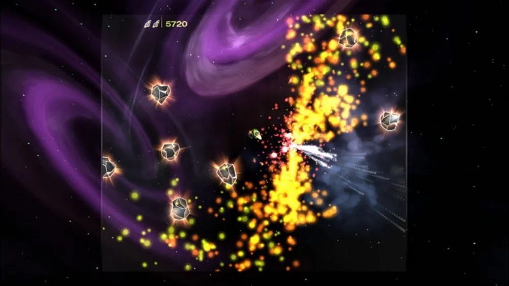Изображение игры: Asteroids & Deluxe
