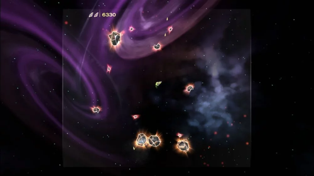 Изображение игры: Asteroids & Deluxe