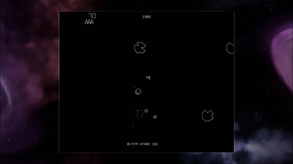 Изображение игры: Asteroids & Deluxe