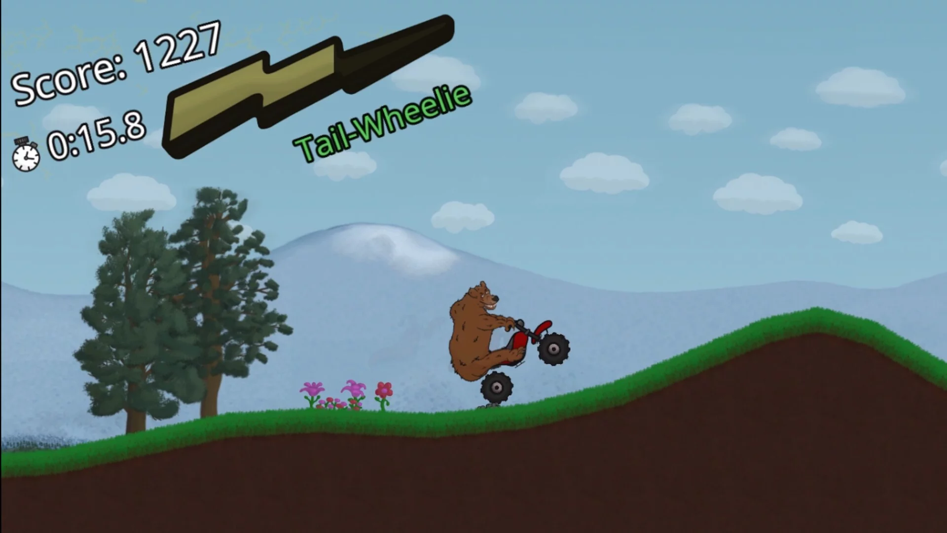 Изображение игры: bearcycle