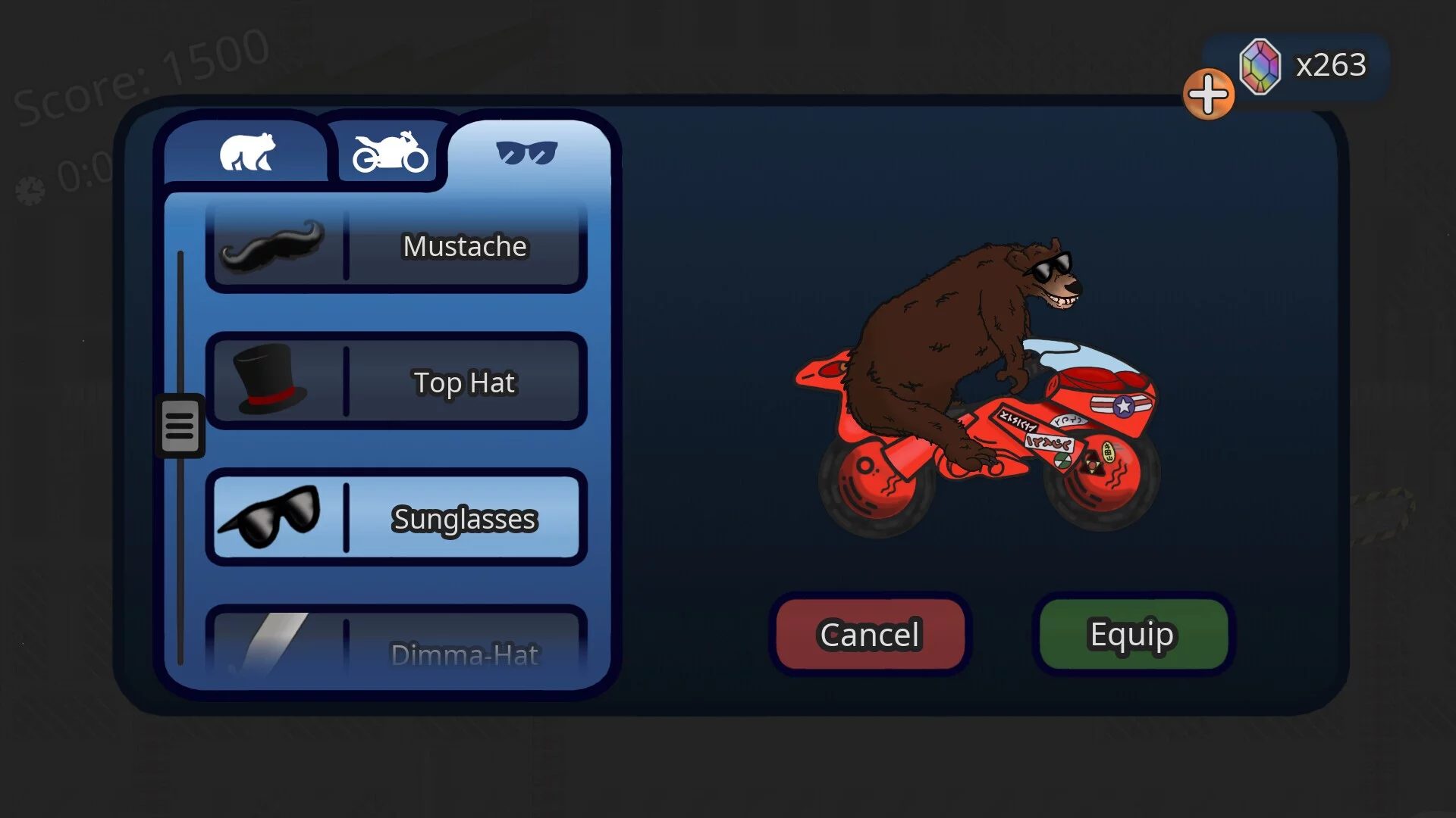 Изображение игры: bearcycle