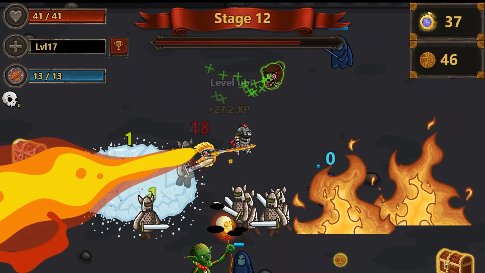 Изображение игры: The Castle Burns!