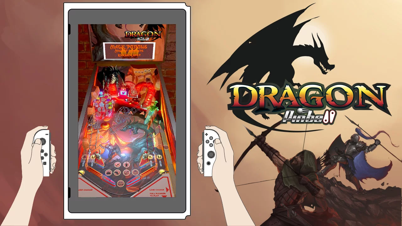 Изображение игры: Dragon Pinball