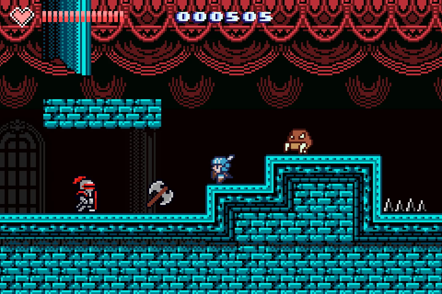Изображение игры: Castle In The Darkness