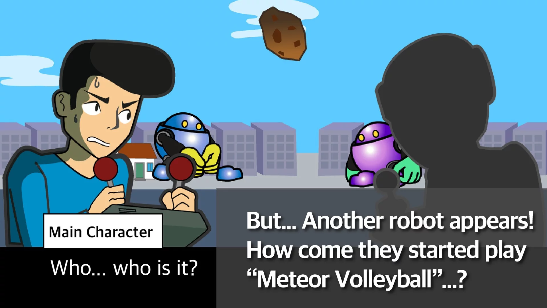 Изображение игры: Meteor Volleyball!