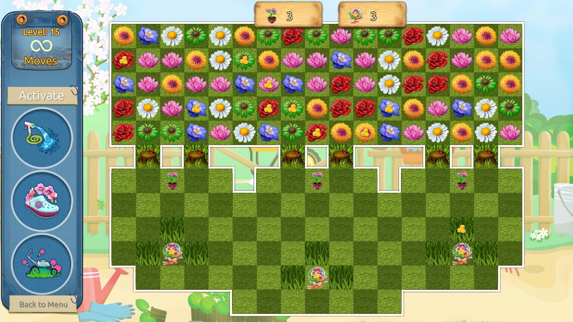 Изображение игры: Lilly's Flower Shop