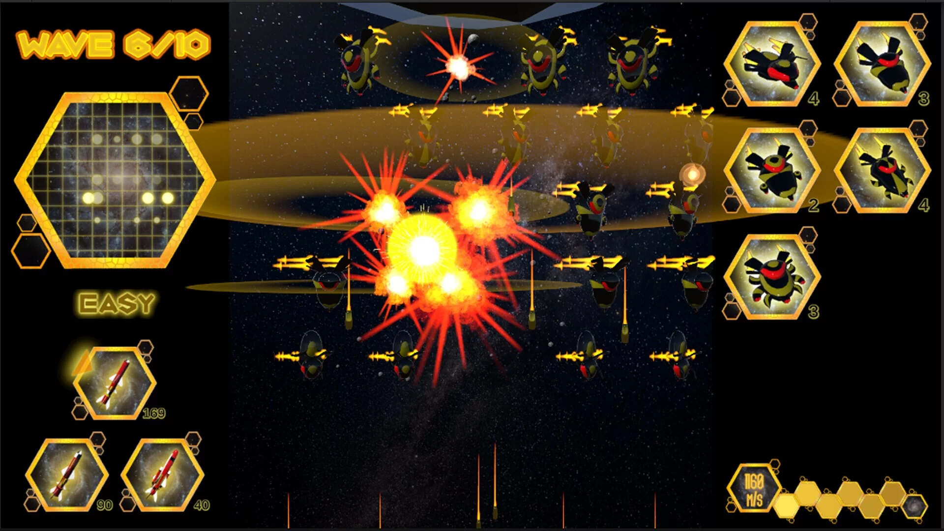 Изображение игры: Star Hive: The Menace