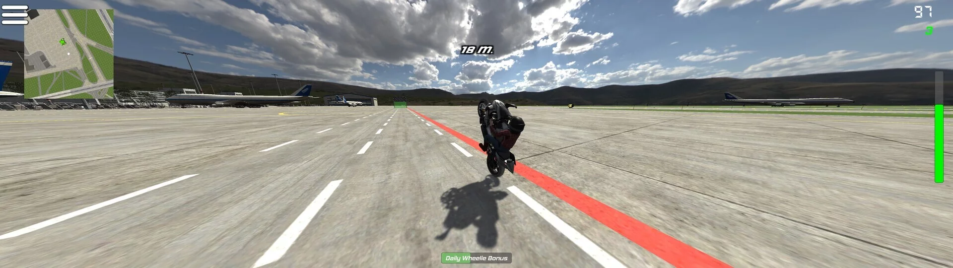 Изображение игры: Wheelie King 5
