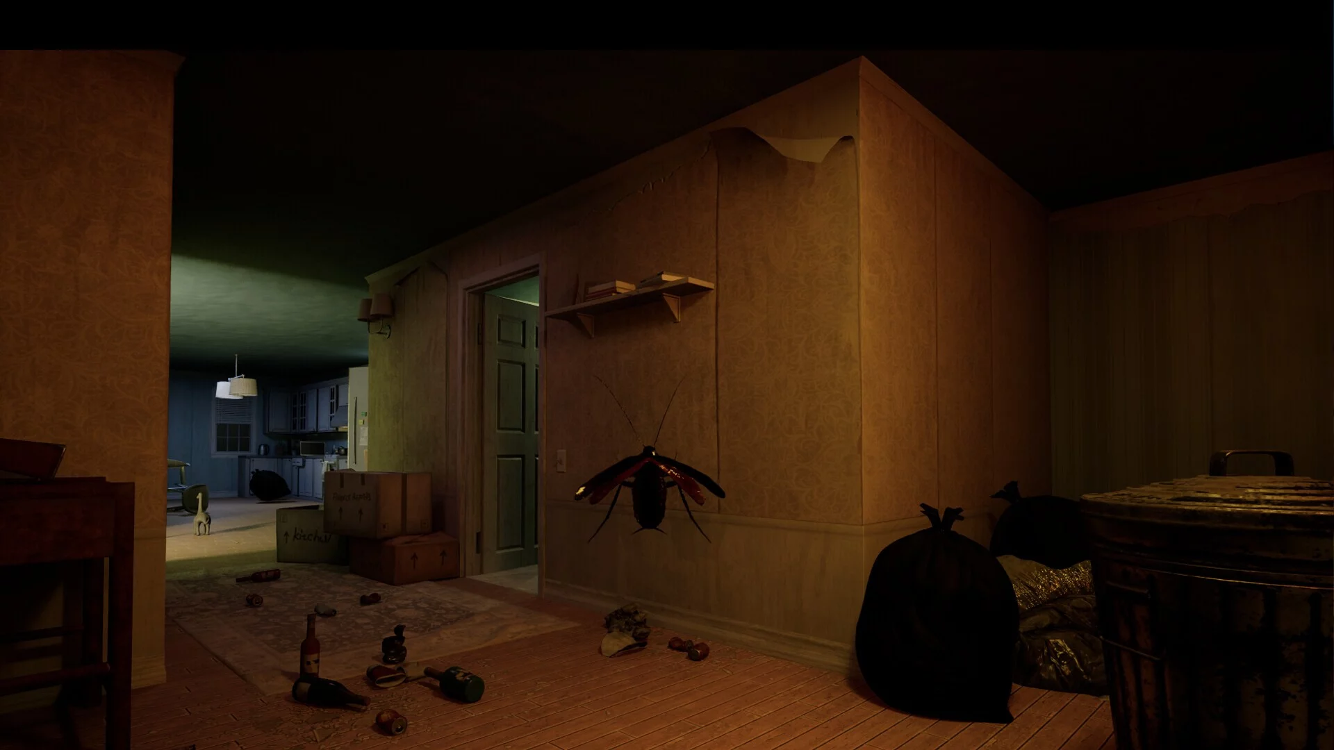 Изображение игры: Cockroach Simulator household survivor