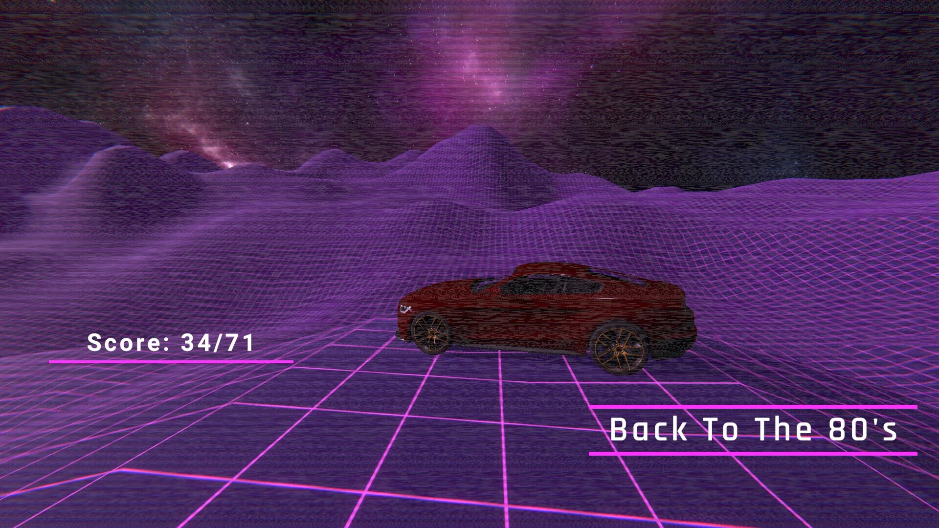 Изображение игры: Rhythm Drive: Synthwave City