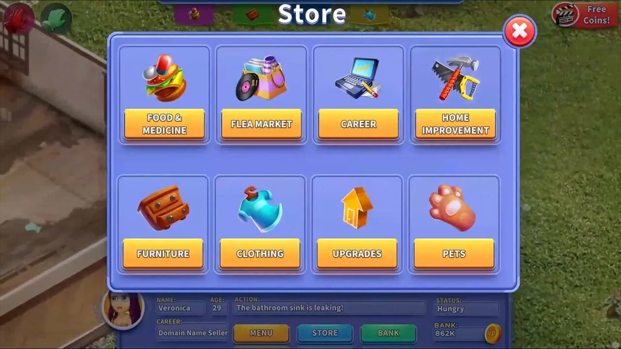 Изображение игры: Virtual Families 3