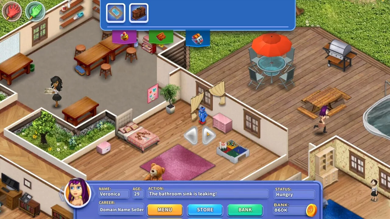 Изображение игры: Virtual Families 3
