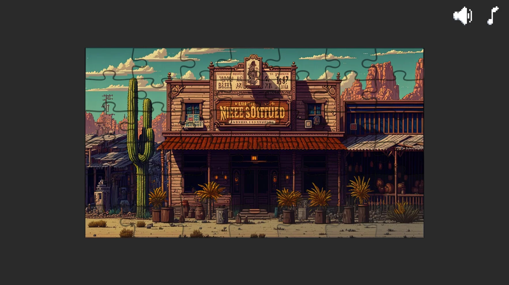 Изображение игры: Retro Style - Pixel Art Jigsaw Puzzles