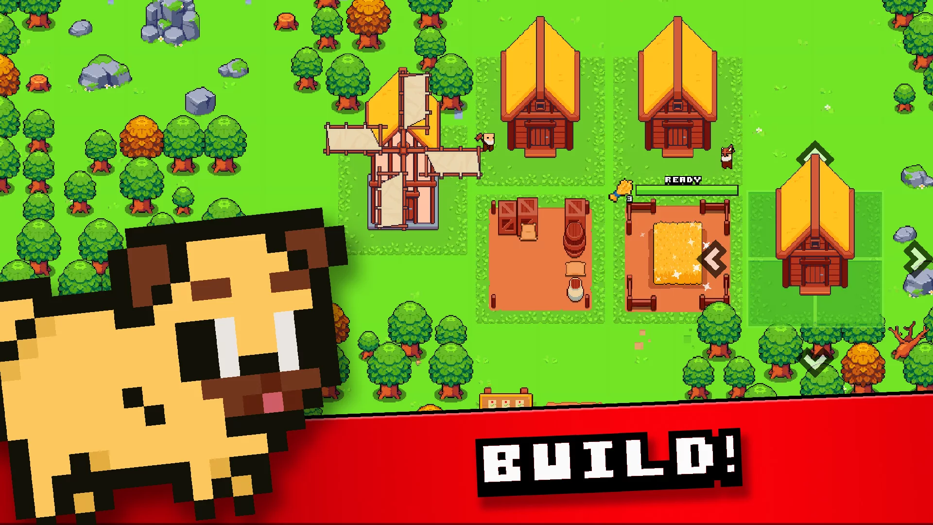 Изображение игры: Pixel Tribe: Viking Kingdom