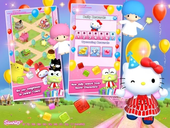Изображение игры: Hello Kitty Jewel Town!