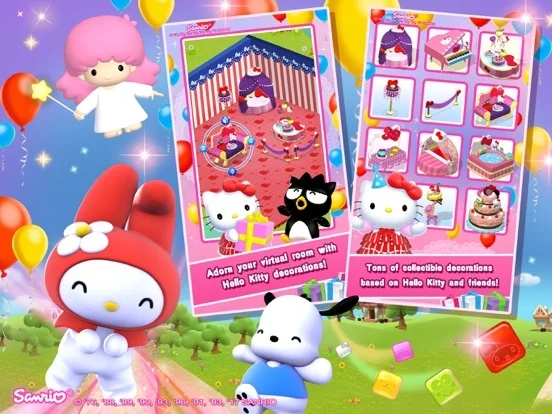 Изображение игры: Hello Kitty Jewel Town!