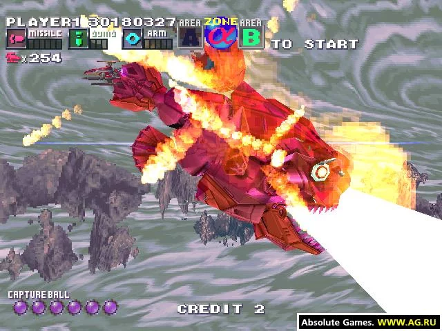 Изображение игры: G Darius (2002)