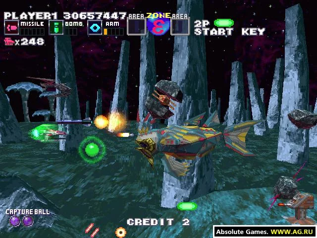 Изображение игры: G Darius (2002)