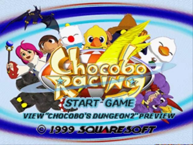 Изображение игры: Chocobo Racing
