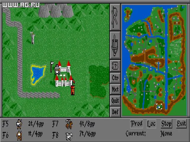 Изображение игры: Warlords (1989)