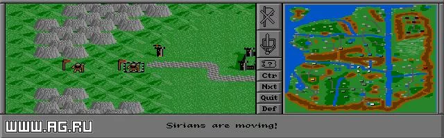 Изображение игры: Warlords (1989)