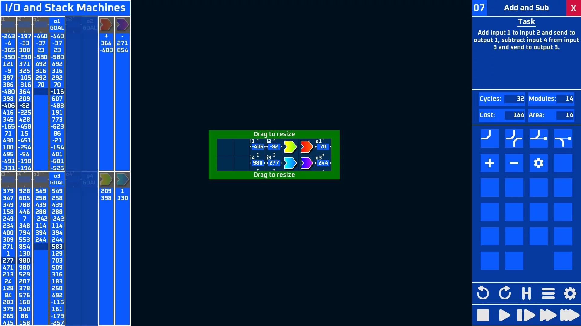 Изображение игры: Stack Machines