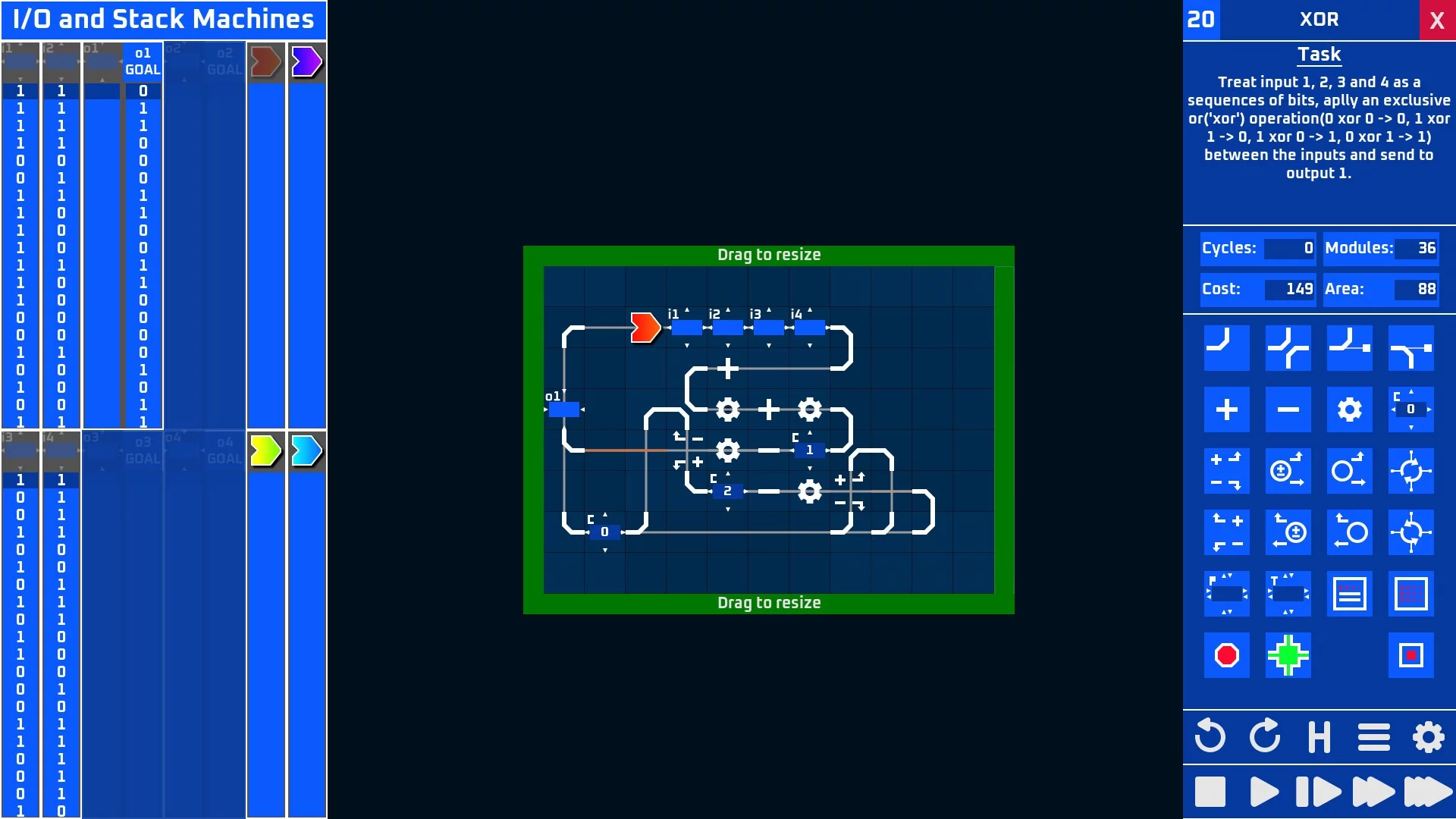 Изображение игры: Stack Machines