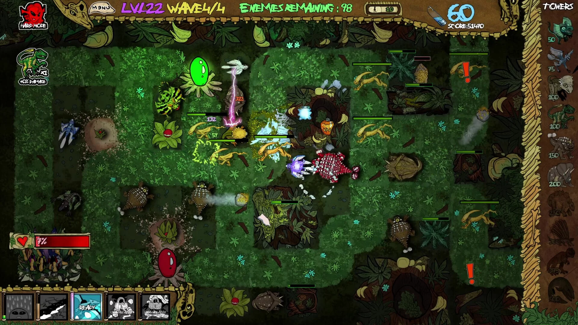 Изображение игры: Dino V. Xeno