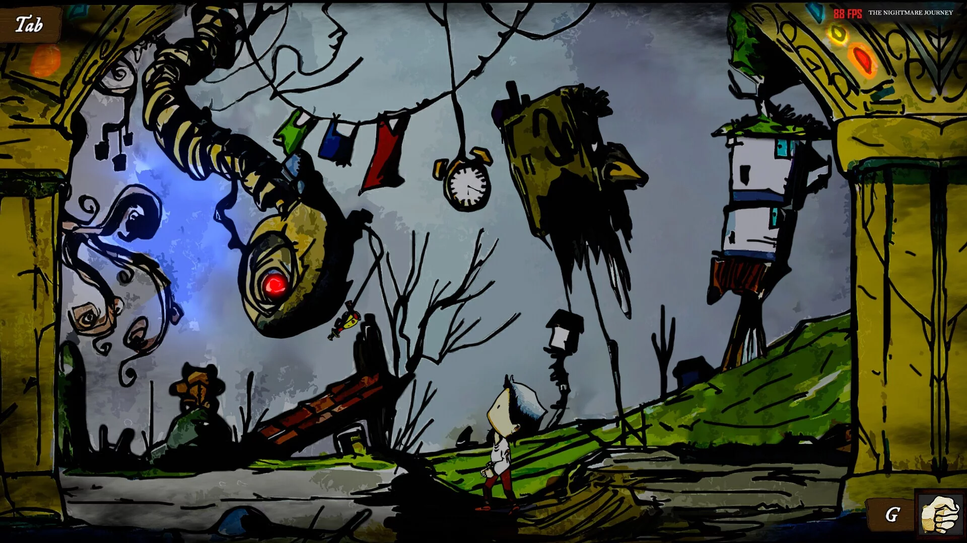 Изображение игры: The Nightmare Journey