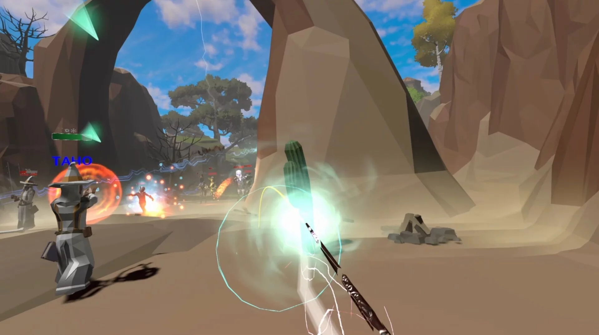 Изображение игры: Wizard War VR