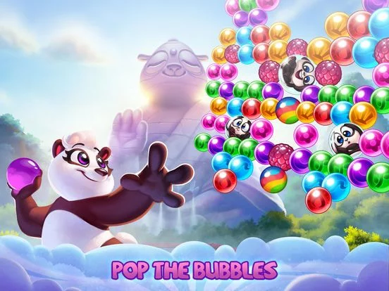 Изображение игры: Panda Pop! Bubble Shooter Game