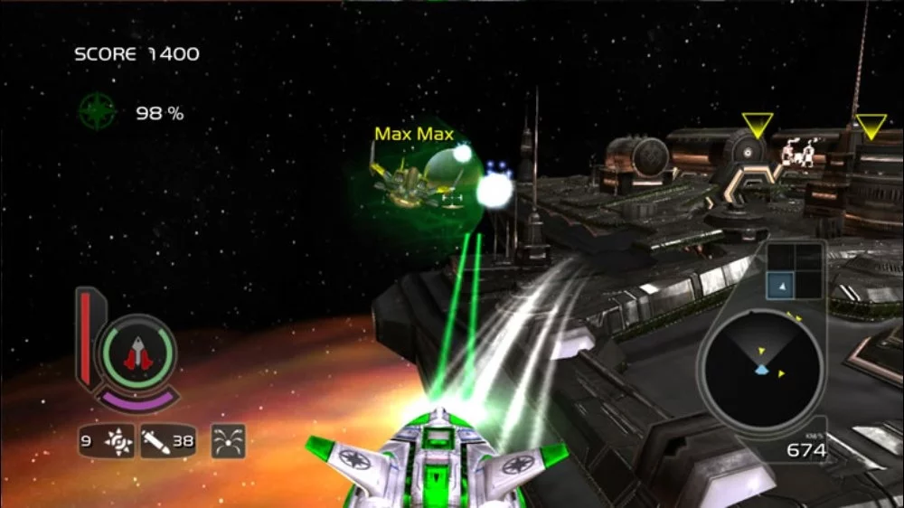 Изображение игры: Wing Commander Arena