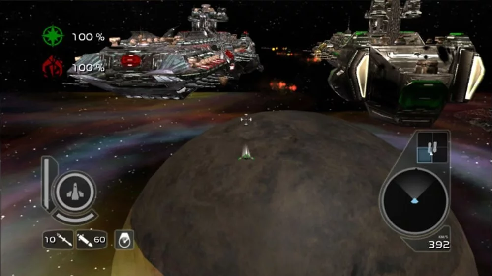 Изображение игры: Wing Commander Arena
