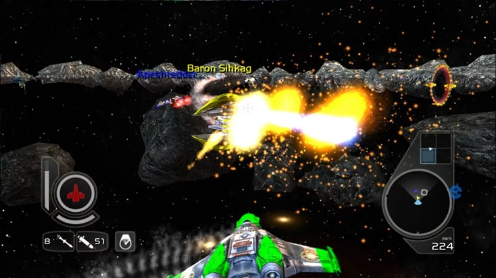 Изображение игры: Wing Commander Arena