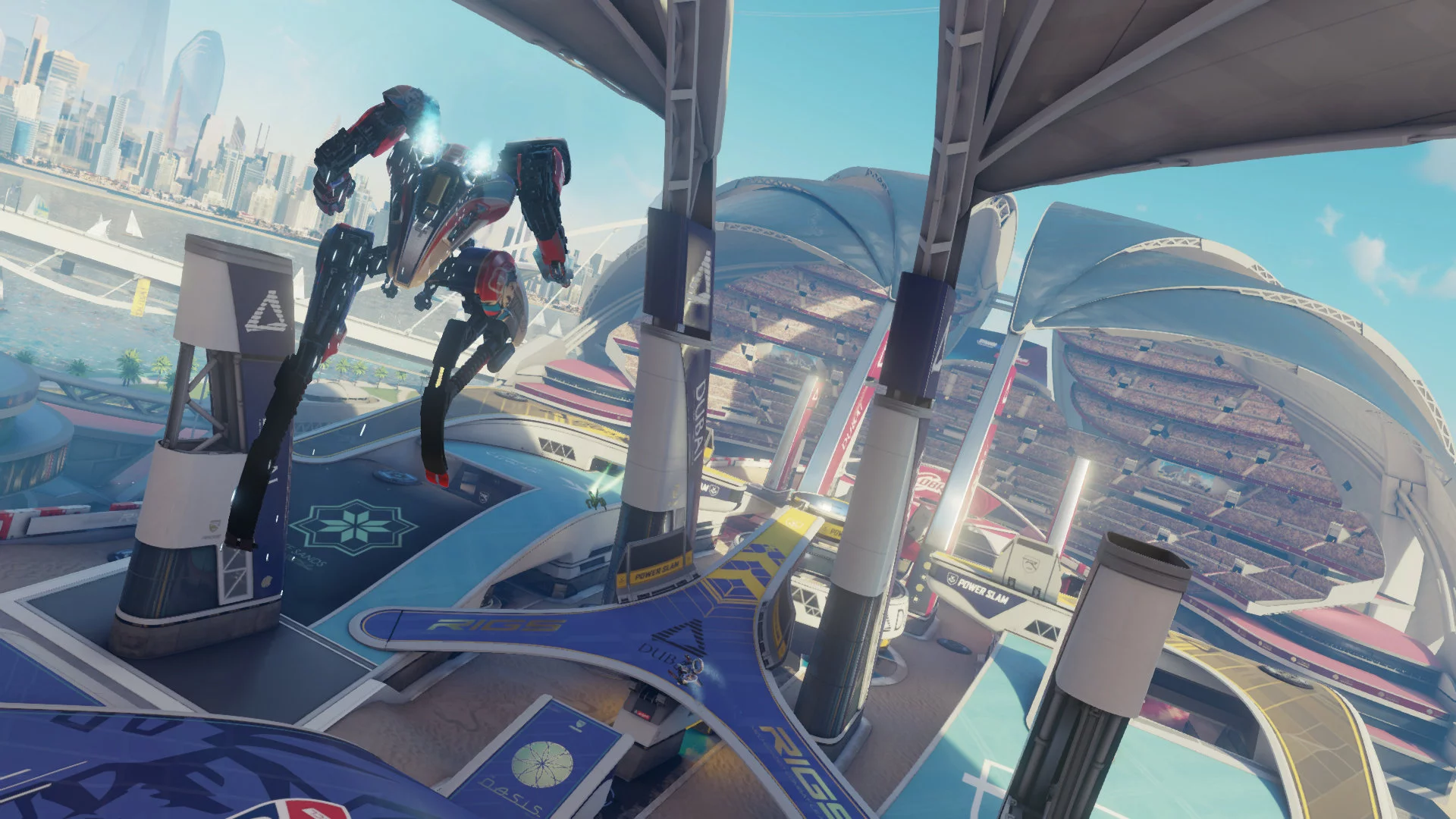 Изображение игры: RIGS Mechanized Combat League