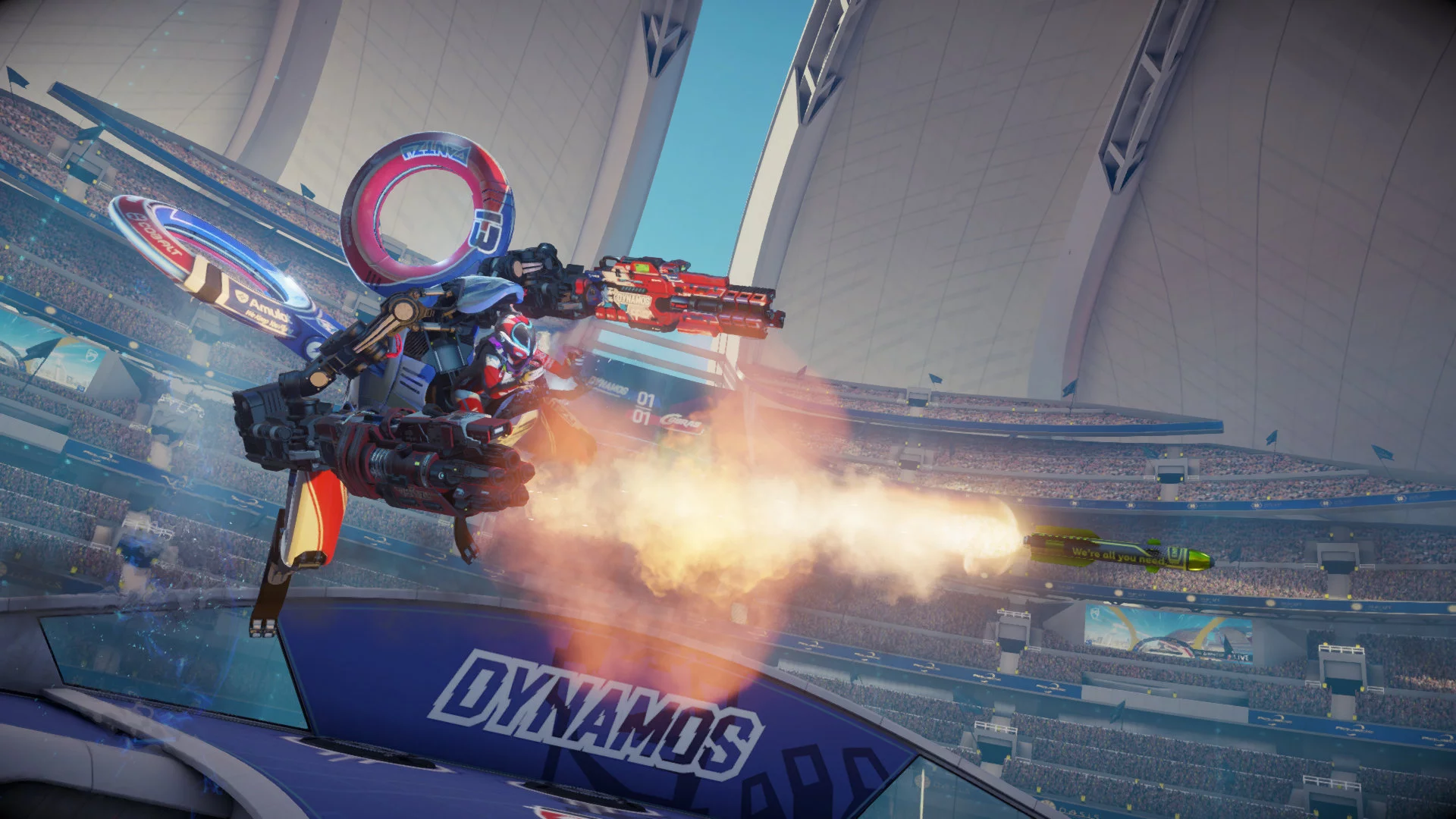 Изображение игры: RIGS Mechanized Combat League