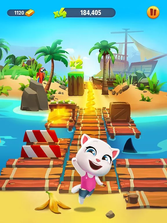 Изображение игры: Talking Tom Gold Run